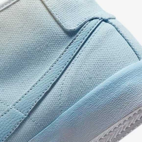 Nike SB BLAZER COURT MID PREMIUM Celestine Blue Men’s sneakers - athletic shoes - Picture 14 of 16